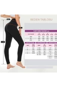 Trade Bazaar İçi Kürk Peluşlu Kışlık Termal Sıcacık Tutan Kadın Peluş Tayt - 7