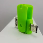 Kart Okuyucu Micro/Usb Hadron HD121 Sarı thumbnail 2