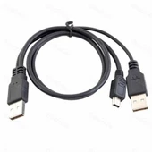 Hdd 5 Pin To 2 USB Kablo 1 M Qtop Q-147 - 1