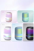 Torima GTS-2150 Yeşil Kablosuz Taşınabilir RGB Işıklı Bluetooth Hoparlör Speaker - 2