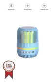 Torima GTS-2150 Mavi Kablosuz Taşınabilir RGB Işıklı Bluetooth Hoparlör Speaker thumbnail 1
