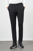 Siyah Esnek Yandan Cepli Casual Slim Fit Jogger Pantolon 1003245159 thumbnail 1