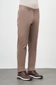 Bej Düz Armürlü Pamuklu Yan Cep Comfort Fit Casual Pantolon 1003245164 thumbnail 1