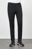 Siyah Esnek Yandan Cepli Casual Slim Fit Jogger Pantolon 1003245159 thumbnail 3