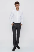 Gri Comfort Fit Rahat Kesim Klasik Pantolon 1003225158 - 2