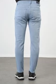 Koyu Turkuaz Pamuklu 5 Cep Casual Slim Fit 5 Cep Pantolon 1003245318 - 5