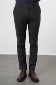 Siyah Esnek Yandan Cepli Casual Slim Fit Chino Pantolon 1003245108 thumbnail 1