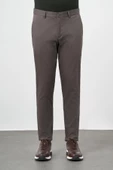 Koyu Haki Düz Armürlü Pamuklu Yan Cep Comfort Fit Casual Pantolon 1003245164 thumbnail 2