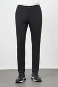 Siyah Esnek Yandan Cepli Casual Slim Fit Jogger Pantolon 1003245159 thumbnail 2