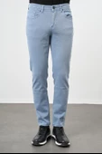 Koyu Turkuaz Pamuklu 5 Cep Casual Slim Fit 5 Cep Pantolon 1003245318 - 1