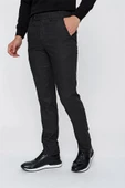 Siyah Comfort Fit Rahat Kesim Klasik Pantolon 1003225158 - 1