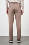 Bej Düz Armürlü Pamuklu Yan Cep Comfort Fit Casual Pantolon 1003245164 thumbnail 5