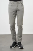 Su Yeşili Pamuklu 5 Cep Casual Slim Fit 5 Cep Pantolon 1003245318 - 1