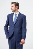 Koyu Lacivert Mono Yaka 6 Drop Comfort Fit Classic Takım Elbise 1001245169 thumbnail 1