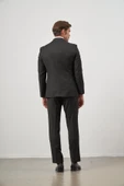 Siyah Kılıç Yaka Yelekli 6 Drop Slim Fit Classic Takım Elbise 1001245155 - 7