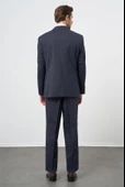 Koyu Lacivert Mono Yaka 4 Drop Comfort Fit Classic Takım Elbise 1001245168 thumbnail 4