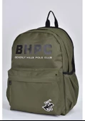 Beverely Hills Polo Club Sırt Çantası Haki thumbnail 2