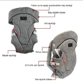 Baby2go 3 in 1 Kanguru - Mavi thumbnail 3