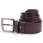 Dagoster DMK26-463DG Kahve 4.5 cm Hakiki Deri Erkek Kemer thumbnail 1