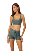Pierre Cardin Göğüs Büstiyer Bikinili Şortlu Sporcu Mayo - 6