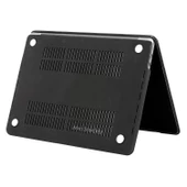 Macbook Air M1 Kılıf 13 inç Kumaş Kaplama Goat (TouchID'li M1 Air) A2337 A2179 A1932 ile Uyumlu - 12