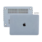 Macbook Air M1 Kılıf 13 inç Kumaş Kaplama Goat (TouchID'li M1 Air) A2337 A2179 A1932 ile Uyumlu - 6
