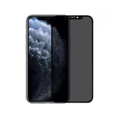 iPhone 11 Pro Max Kamera Kapatmalı 5D Hayalet Privacy Cam Ekran Koruyucu - 1