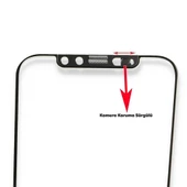 iPhone 12 Pro Max Kamera Kapatmalı 5D Hayalet Privacy Cam Ekran Koruyucu - 2