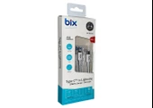 Data Ve Şarj Kablo Type-C To Lightning 3A 1M Bix BX-IP02UC thumbnail 2