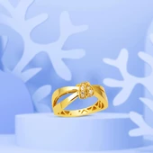 Sevgi Düğümü 14 Ayar Altın Yüzük thumbnail 5