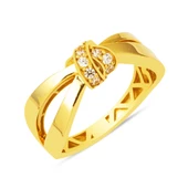 Sevgi Düğümü 14 Ayar Altın Yüzük thumbnail 1