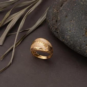 Yaşam Işıltısı 14 Ayar Altın Yüzük - 3