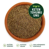 Glutensiz Keten Tohumu Unu 500 G - 3