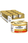 Purina Gourmet Gold Kıyılmış Sığır Etli Konserve Yetişkin Kedi Maması 24 x 85 G - 2