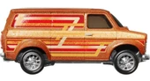 Hot Wheels Boulevard Premium Araçlar GJT68 - HRT76 FORD TRANSIT SUPERVAN - 4