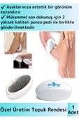Premium Ölü Cilt Kaldırma Ölü Deri Nasır Temizleme Ayak Taban Bakım Törpüsü Topuk Rendesi - 1