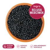Glutensiz Beluga Siyah Mercimek  1000 gr - 4