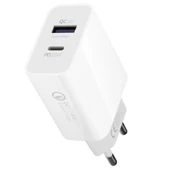 POWERWAY HW25 USB 3.0 / TYPE-C 25W 3.0A HIZLI ŞARJ ALETİ BAŞLIĞI PD25W - 1