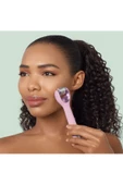 GESKE Mikro İğneli Buz Başlığı Pembe Kuvars Başlıklı Dermaroller Cihaz MicroNeedle Face Roller thumbnail 6