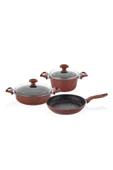 YCK Falez Çınar 5 Parça Granit Set Cnr 1002 - 1