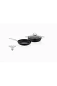FALEZEV FALEZ BLACK LINE İNDUKSİYON 3 PARÇA SET 4010 - 1