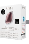 GESKE Titreşimli, Soğutma ve Isıtmalı, Led Terapili Yüz Maskesi Bakım Cihazı  Sonic Warm & Cool Mask - 6
