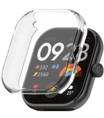 Xiaomi Redmi Watch 4 Akıllı Saat Uyumlu Tam Koruma Önü Kapalı Silikon Kılıf - 4