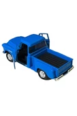 Chevrolet Stepside Mavi Pikap Oyuncak Lisanslı Diecast Metal Çek Bırak Araba - 2