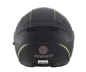 SCOYCO OF-669 CAVALRY MAT SİYAH-NEON YARIM KASK (GÜNEŞ VİZÖRLÜ) - 5