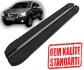 QASHQAİ 2007 2008 2009 2010 2011 2012 2013 2014 ARACA ÖZEL NEVADA SİYAH YAN BASAMAK thumbnail 1