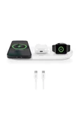 Ttec Aircharger Trio 3 ü 1 Arada Iphone -Watch-  Kablosuz Hızlı Şarj Aleti - 1
