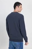Lee L242502003 Antrasit Erkek Büyük Lee Yazılı İki İplik Sweat - 5