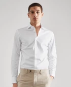 Mango Slim fit pamuklu gömlek - 1