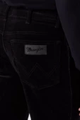 Wrangler W12SEC100 Texas Silim Siyah Erkek Normal Bel Normal Paça Kadife Pantalon - 3